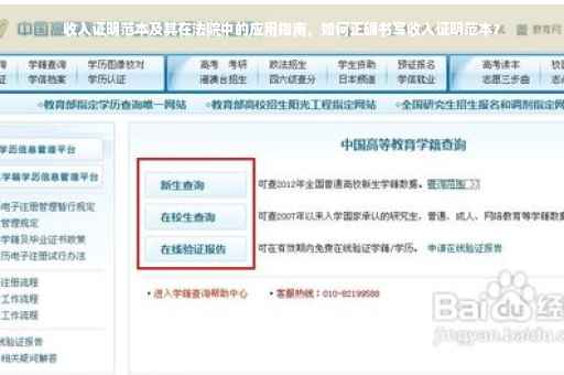 收入证明范本及其在法院中的应用指南，如何正确书写收入证明范本？