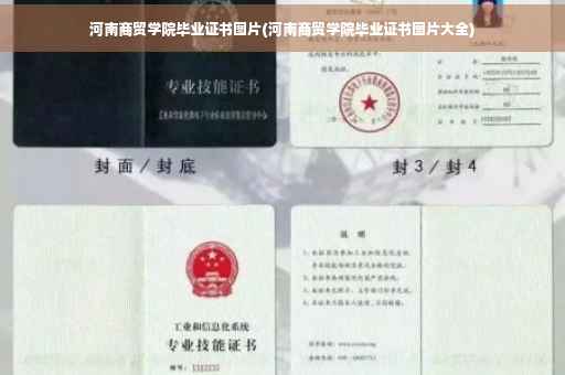河南商贸学院毕业证书图片(河南商贸学院毕业证书图片大全)