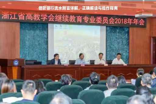 借款银行流水附言详解，正确解读与操作指南