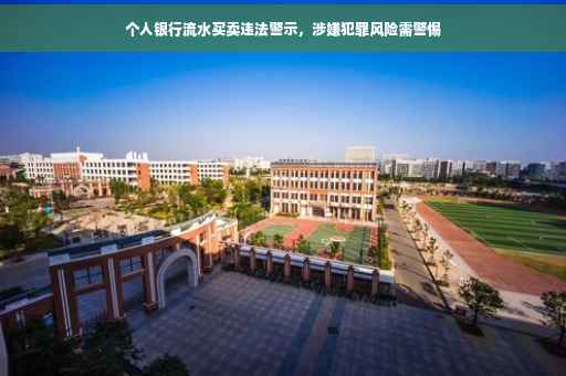 个人银行流水买卖违法警示，涉嫌犯罪风险需警惕