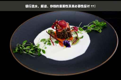 银行流水，解读、存档的重要性及其必要性探讨 ??️