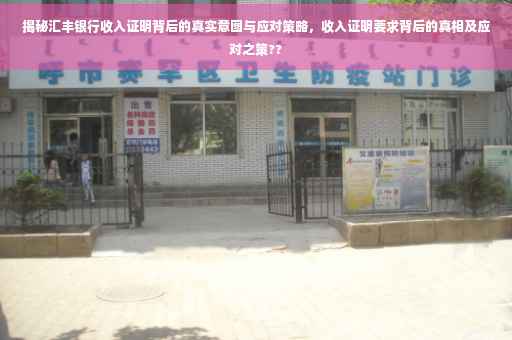 揭秘汇丰银行收入证明背后的真实意图与应对策略，收入证明要求背后的真相及应对之策??