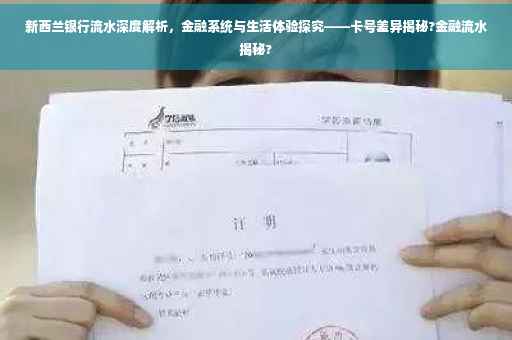 新西兰银行流水深度解析，金融系统与生活体验探究——卡号差异揭秘?金融流水揭秘?