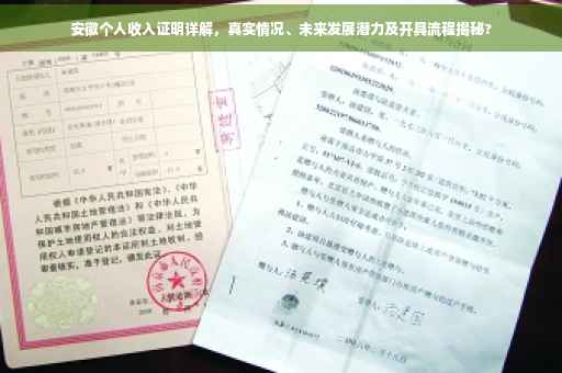 安徽个人收入证明详解，真实情况、未来发展潜力及开具流程揭秘?