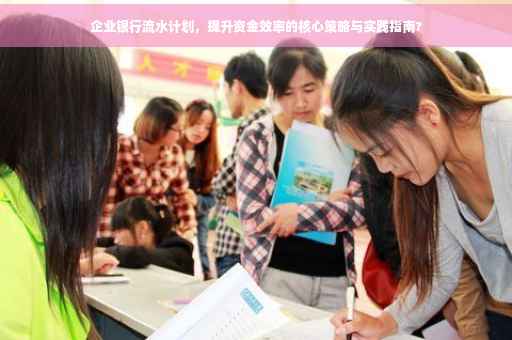 企业银行流水计划，提升资金效率的核心策略与实践指南?