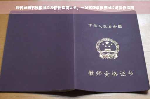 接种证明书模板图片及使用指南大全，一站式获取模板图片与操作指南