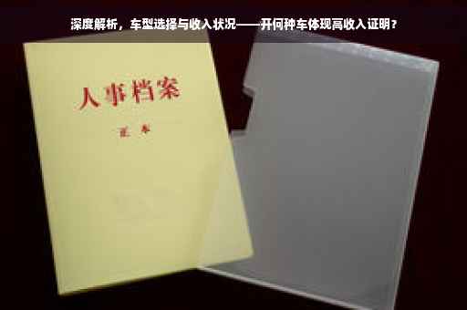 深度解析，车型选择与收入状况——开何种车体现高收入证明？