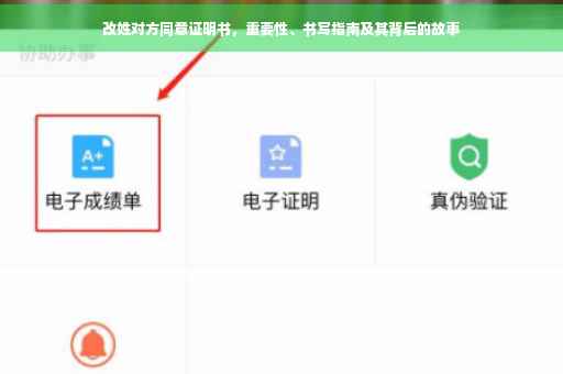 改姓对方同意证明书，重要性、书写指南及其背后的故事