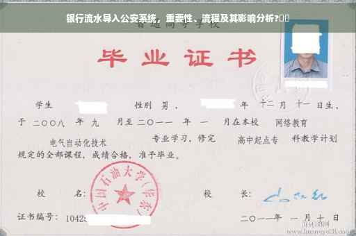 银行流水导入公安系统，重要性、流程及其影响分析?⚡️