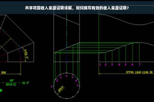 共享花园收入来源证明详解，如何撰写有效的收入来源证明？