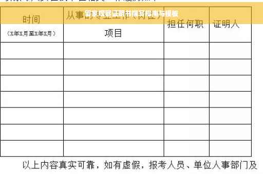 留家观察证明书撰写指南与模板
