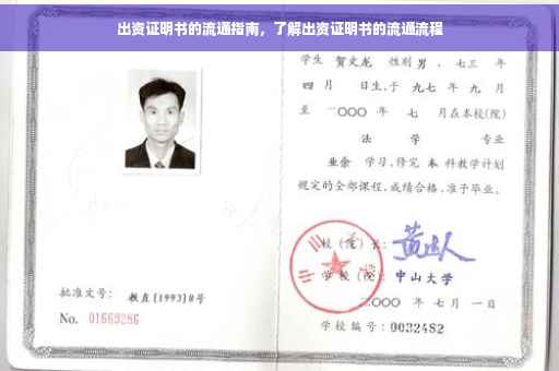 出资证明书的流通指南，了解出资证明书的流通流程