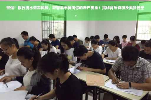 警惕！银行流水泄露风险，犯罪黑手伸向你的账户安全！揭秘背后真相及风险隐患。