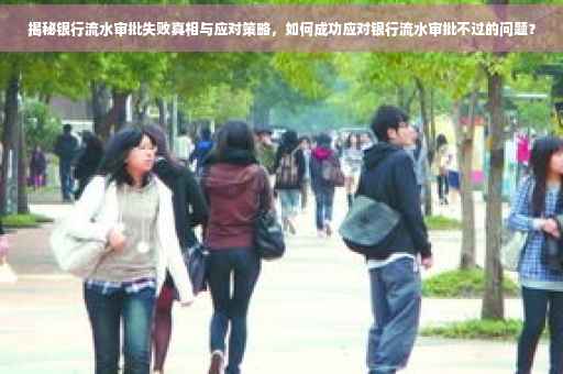 揭秘银行流水审批失败真相与应对策略，如何成功应对银行流水审批不过的问题？