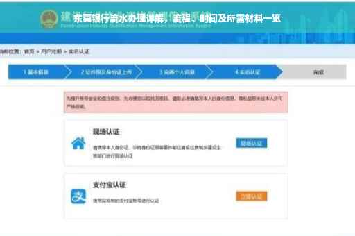 东莞银行流水办理详解，流程、时间及所需材料一览