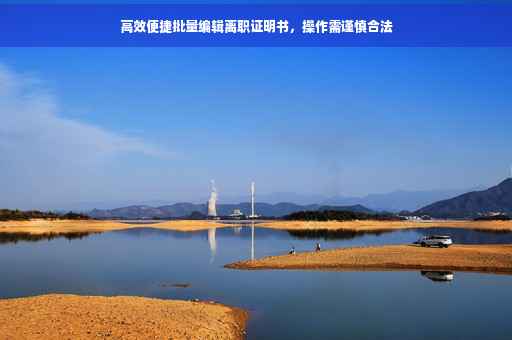 高效便捷批量编辑离职证明书，操作需谨慎合法