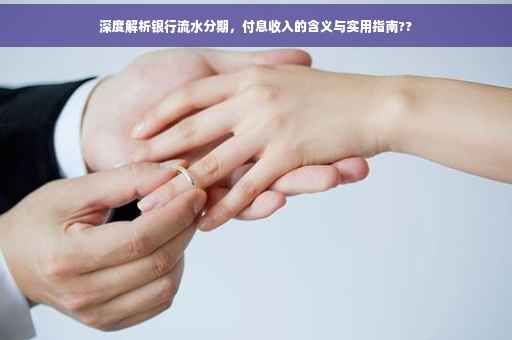 深度解析银行流水分期，付息收入的含义与实用指南??