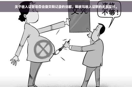 关于收入证明是否会查交税记录的详解，税收与收入证明的关系探讨。