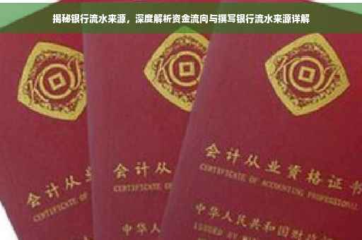 揭秘银行流水来源，深度解析资金流向与撰写银行流水来源详解