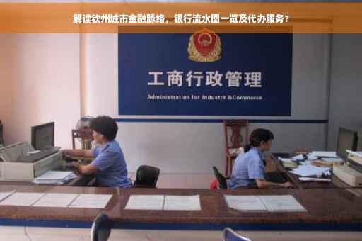 解读钦州城市金融脉络，银行流水图一览及代办服务?