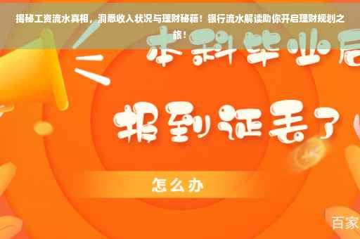 揭秘工资流水真相，洞悉收入状况与理财秘籍！银行流水解读助你开启理财规划之旅！