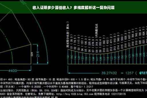收入证明多少算低收入？多维度解析这一复杂问题