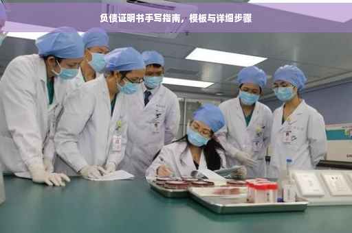 负债证明书手写指南，模板与详细步骤