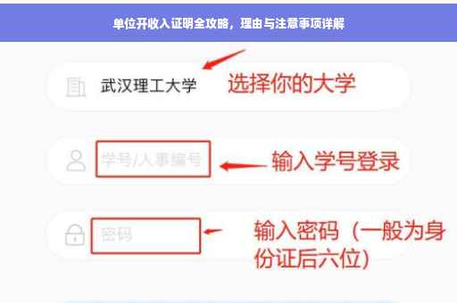 单位开收入证明全攻略，理由与注意事项详解