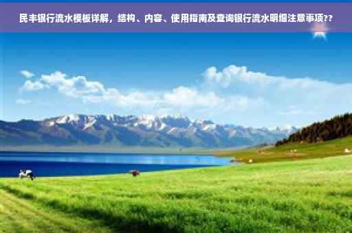 民丰银行流水模板详解，结构、内容、使用指南及查询银行流水明细注意事项??