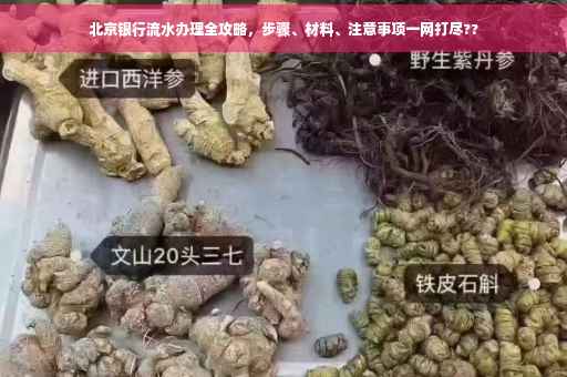 北京银行流水办理全攻略，步骤、材料、注意事项一网打尽??