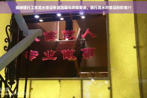 揭秘银行工资流水签证申请流程与关键要点，银行流水对签证的影响??