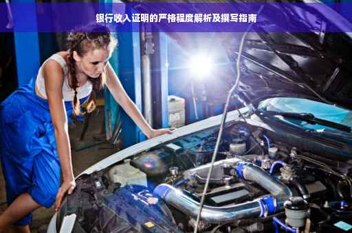 银行收入证明的严格程度解析及撰写指南