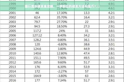 银行流水核实全攻略，一步到位的核实方法与技巧?⚡️