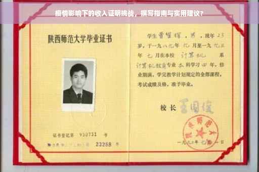 疫情影响下的收入证明挑战，撰写指南与实用建议?