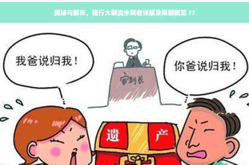 揭秘与解析，银行大额流水税收详解及税额概览 ??