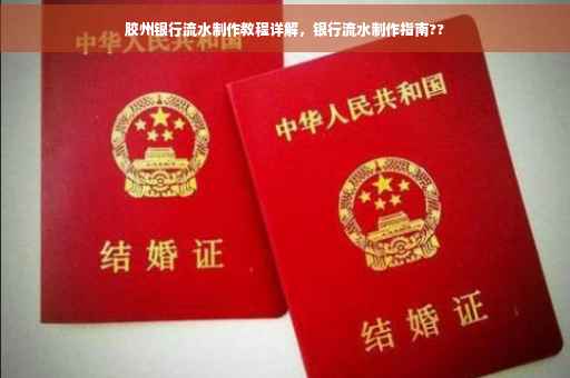 胶州银行流水制作教程详解，银行流水制作指南??