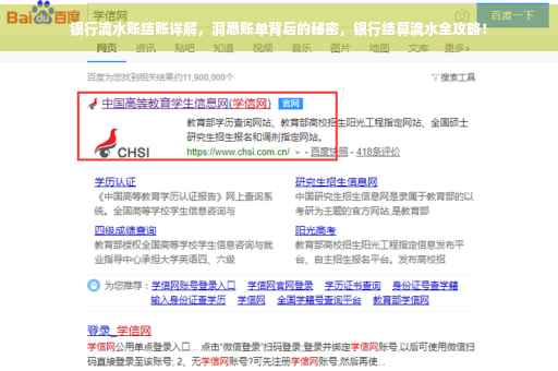 银行流水账结账详解，洞悉账单背后的秘密，银行结算流水全攻略！