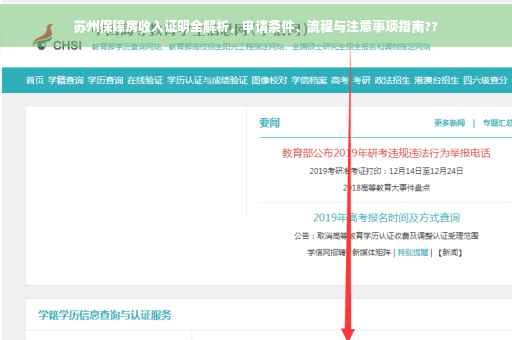 苏州保障房收入证明全解析，申请条件、流程与注意事项指南??