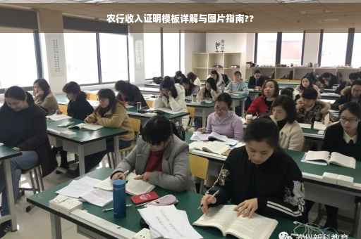 农行收入证明模板详解与图片指南??