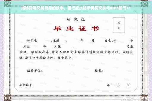揭秘跨境交易背后的故事，银行流水揭示英镑交易与IBPS细节??
