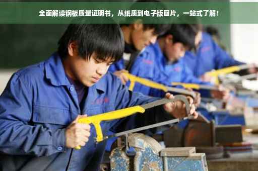 全面解读钢板质量证明书，从纸质到电子版图片，一站式了解！