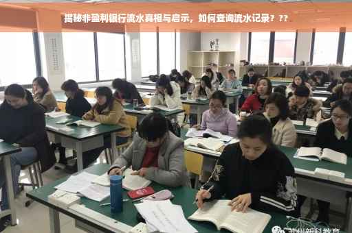 揭秘非盈利银行流水真相与启示，如何查询流水记录？??