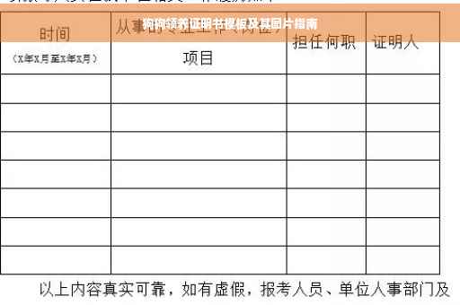 狗狗领养证明书模板及其图片指南