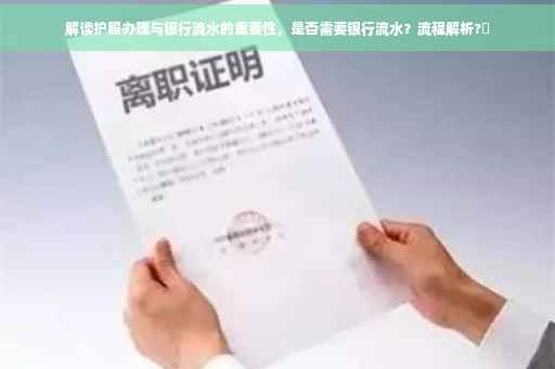 解读护照办理与银行流水的重要性，是否需要银行流水？流程解析?✨