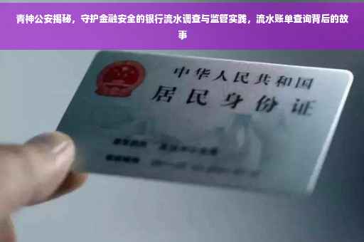青神公安揭秘，守护金融安全的银行流水调查与监管实践，流水账单查询背后的故事