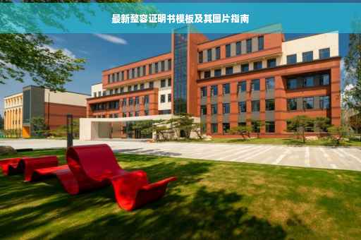 最新整容证明书模板及其图片指南