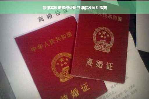 菲律宾疫苗接种证明书详解及图片指南