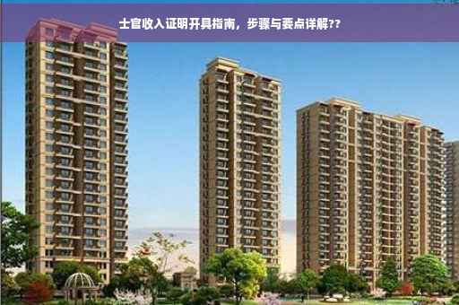 士官收入证明开具指南，步骤与要点详解??