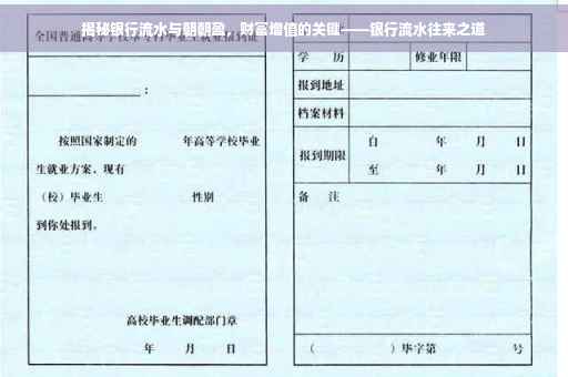揭秘银行流水与朝朝盈，财富增值的关键——银行流水往来之道