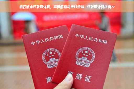 银行流水还款额详解，真相解读与应对策略 - 还款额计算指南??